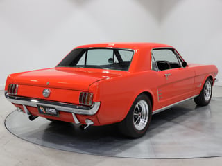 1966 Ford Mustang Coupe 289ci RHD - Signal Flare Red