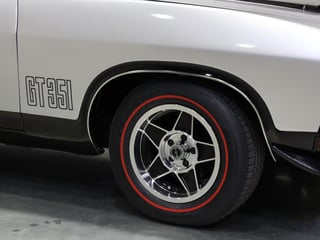 1974 Ford XB Falcon 500 Hardtop K-Code - Silver Metallic