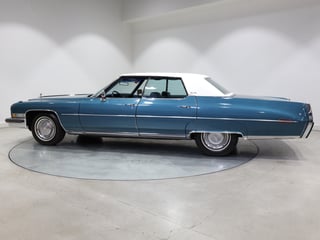 1973 Cadiliac DeVille 4-door Pillarless - 16,673 miles from new!