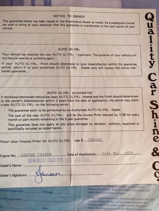 1974 XB GT Falcon - 66,090 km from new!