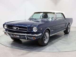 1965 Ford Mustang Convertible 289ci 4sp Man - Caspian Blue