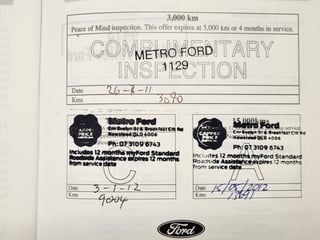 2011 FPV FG Falcon GTP - Build No.137