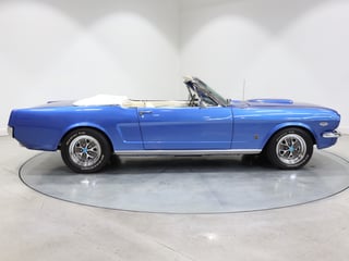 1965 Ford Mustang Convertible 302ci - Estoril Blue Metallic 