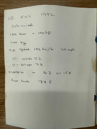 1972 Holden LJ Torana GTR XU1 - Glacier White