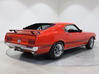 1969 Ford Mustang Mach 1 - Candy Apple Red 