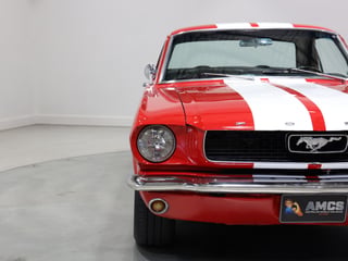 1966 Ford Mustang Coupe 289ci LHD- Candy Apple Red