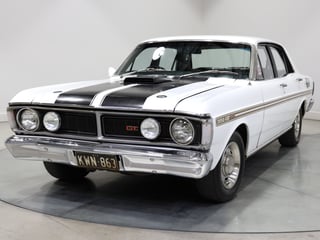1971 Ford Falcon XY GT - Ultra White 