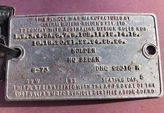 1973 HQ GTS Monaro 308 V8 4 Speed