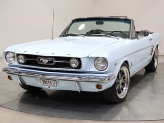 1966 Ford Mustang Convertible 289 2V - Arcadian Blue
