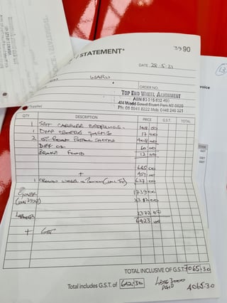 1971 XY GS Falcon - Vermilion Fire