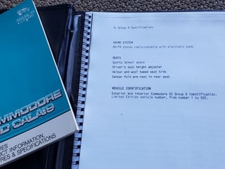 1986 VL SS HDT Group A Commodore #109