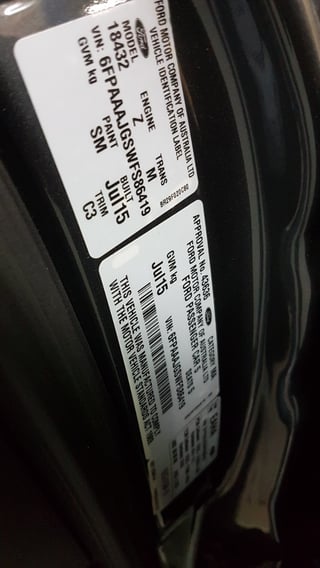 2015 FG-X Falcon XR8