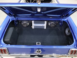 1965 Ford Mustang Convertible 302ci - Estoril Blue Metallic 