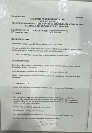 1971 Holden Torana LC V8 - GTR Replica Street Machine