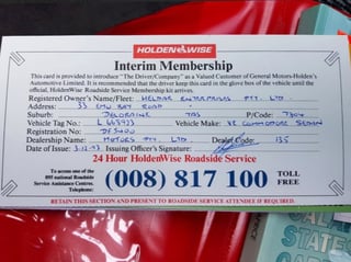 1993 HSV VR Clubsport - Build No.134