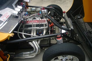 HK Monaro GTS drag car