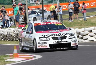 2010 Craig Lowndes 888 VE Commodore Race car