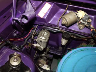 1971 Ford XY Falcon 500 6cyl Top Loader - Wild Violet Sunroof