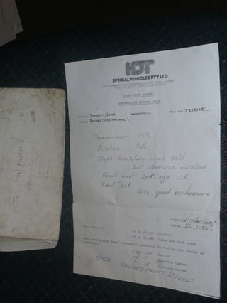 Brock VH SLX ADP Commodore