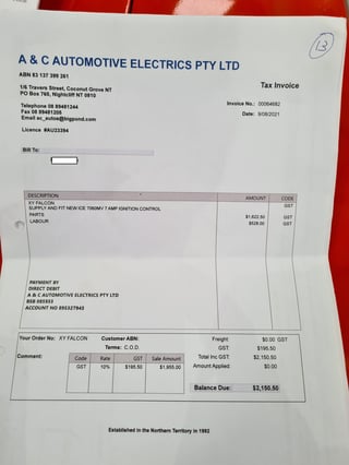 1971 XY GS Falcon - Vermilion Fire