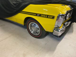 1971 XY GT Falcon - RAA Yellow