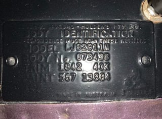 1972 LJ Torana GTR XU1