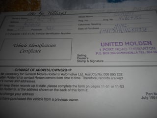 1991 VP Commodore Executive BT1 5.0L V8 .. SA POLICE