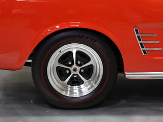 1966 Ford Mustang Coupe 289ci RHD - Signal Flare Red