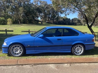 1996 BMW E36 M3 EVO Individual - Santorini Blue