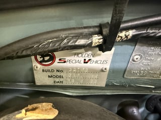 1988 HSV VL SS Group A Walkinshaw Build No. 327 / 750  - 29,619km 