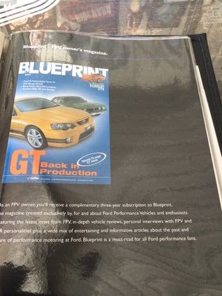 2003 BA FPV GT Falcon - 25,055 km