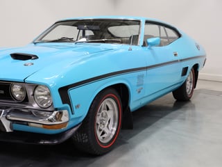 1974 Ford XB Falcon 500 GS V8 Manual Hardtop - Deep Aqua