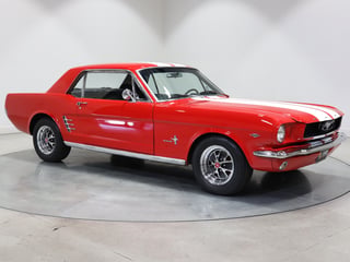 1966 Ford Mustang Coupe 289ci LHD- Candy Apple Red