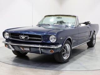 1965 Ford Mustang Convertible 289ci 4sp Man - Caspian Blue
