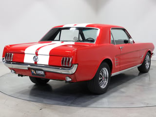 1966 Ford Mustang Coupe 289ci LHD- Candy Apple Red