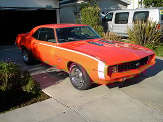 1969 SS Chevrolet Camaro - Hugger Orange