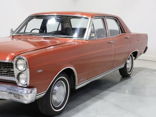 1971 Ford ZD Fairlane 351 V8 T-Bar Auto - Bronze Wine Metallic