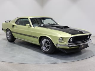 1969 Ford Mustang Mach 1 351 4V Windsor 4sp Man - Lime Gold
