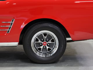 1966 Ford Mustang Coupe 289ci LHD- Candy Apple Red