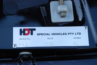 Black VC Brock Commodore #443