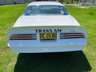 1976 Pontiac Firebird Trans Am 455 HO 4 speed manual