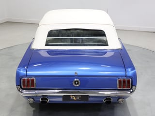 1965 Ford Mustang Convertible 302ci - Estoril Blue Metallic 