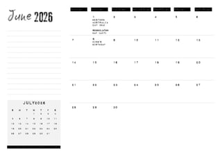 AMCS Muscle Car Calendar 2026 - Purchase Today!