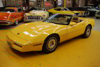 Convertible Chevrolet Corvette 1988