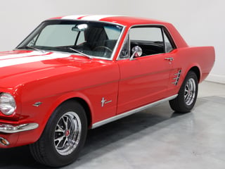 1966 Ford Mustang Coupe 289ci LHD- Candy Apple Red