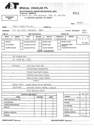 HDT WB Statesman DeVille Magnum #1372