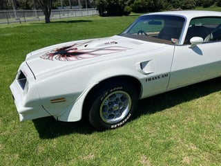 1976 Pontiac Firebird Trans Am 455 HO 4 speed manual