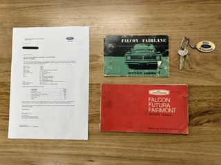 1971 Ford XY Fairmont GS 351 K-Code - Ultra White