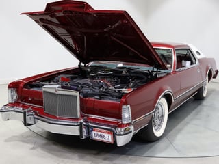 1976 Lincoln Continental Mark IV - Dark Red Moondust Metallic