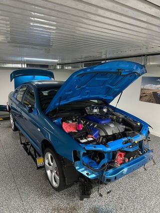 2007 FPV BF MK II GT Build No 222 - Neo Blue